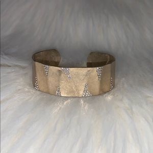 Rhinestone Cuff Bracelet